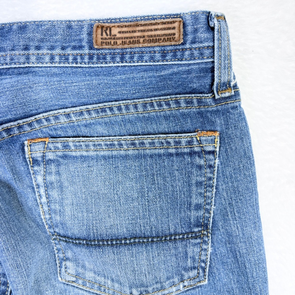Polo Jeans Co Ralph Lauren Kelly Jean Womens 8 Medium Wash Bootcut Flare Stretch - Picture 9 of 10